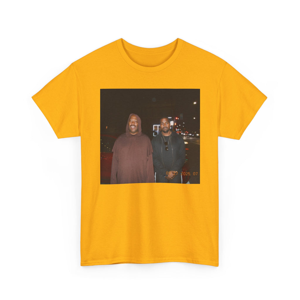 Photo Graphic Tee — Vintage Night Street Portrait T‑Shirt