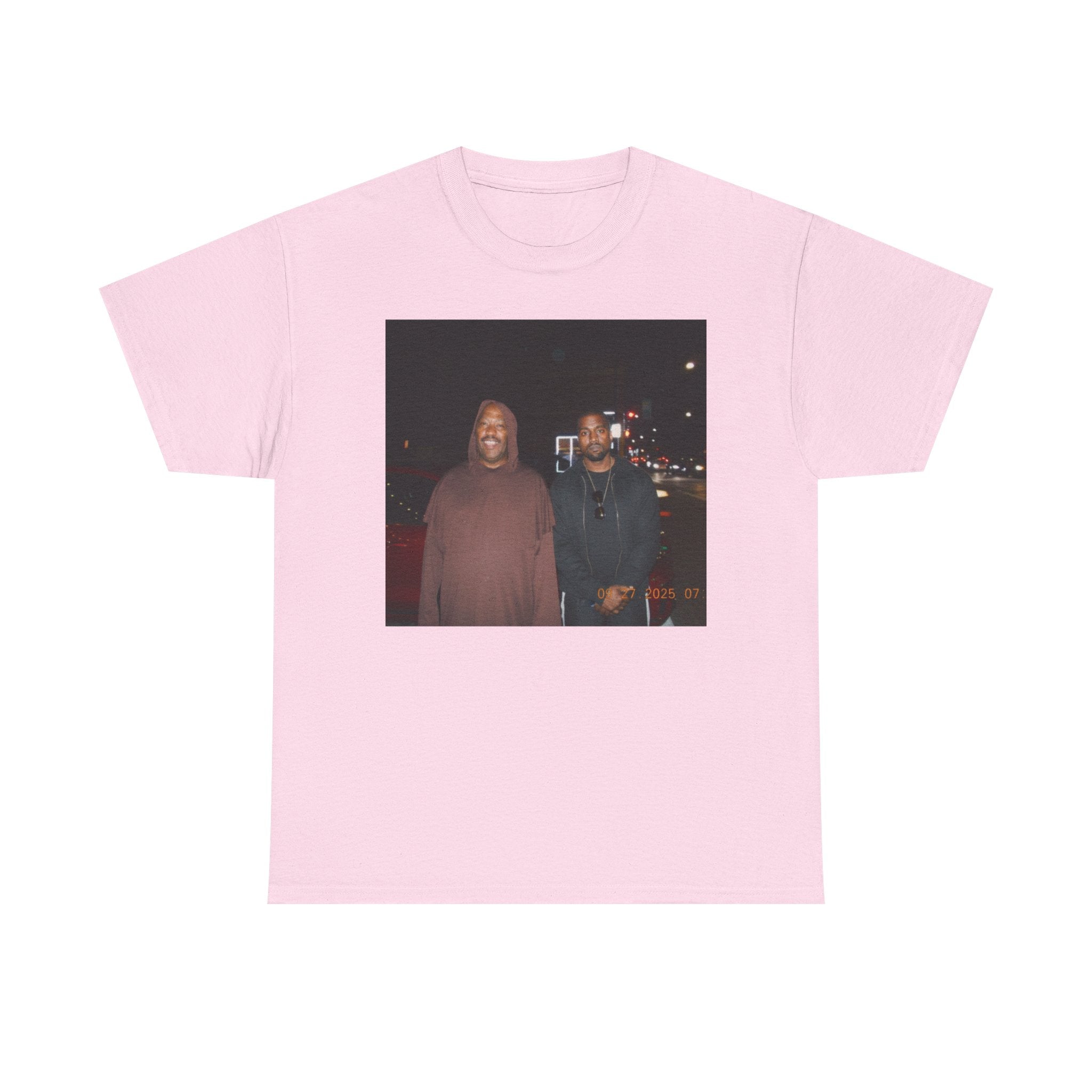 Photo Graphic Tee — Vintage Night Street Portrait T‑Shirt