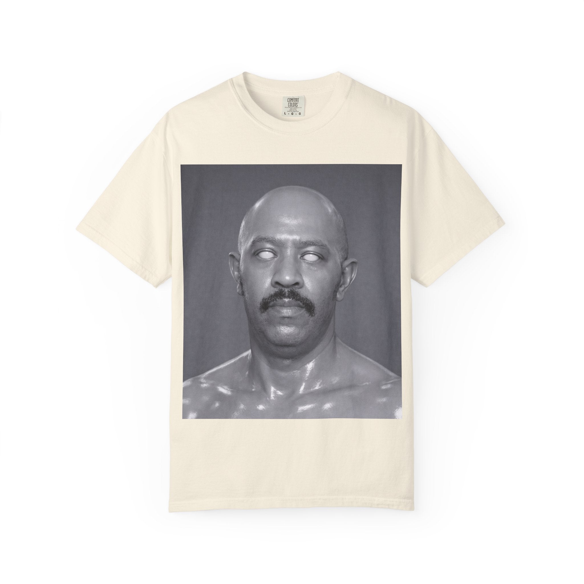 Graphic T-Shirt — Monochrome Surreal Portrait Tee