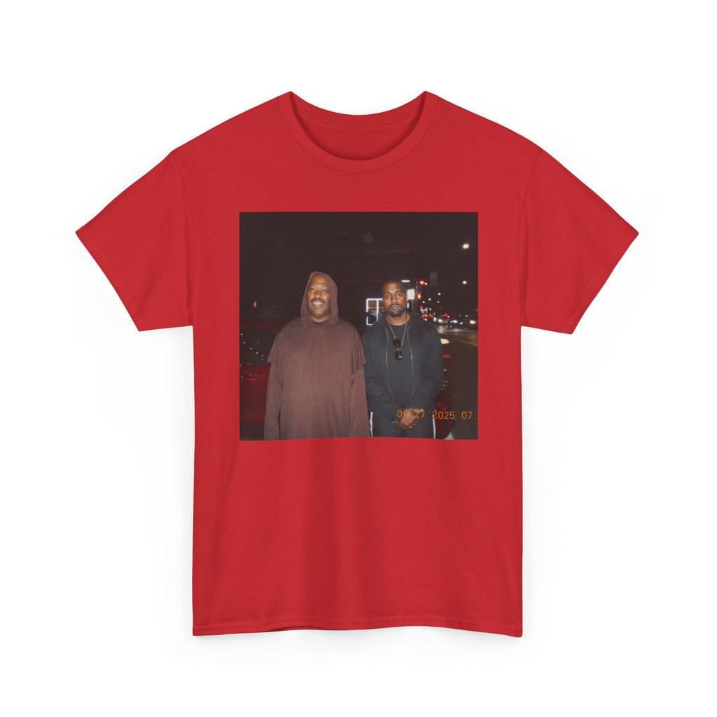 Photo Graphic Tee — Vintage Night Street Portrait T‑Shirt