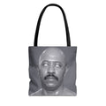 Spooky Vintage Portrait Tote Bag – Retro Ghost-Eyes Novelty Tote