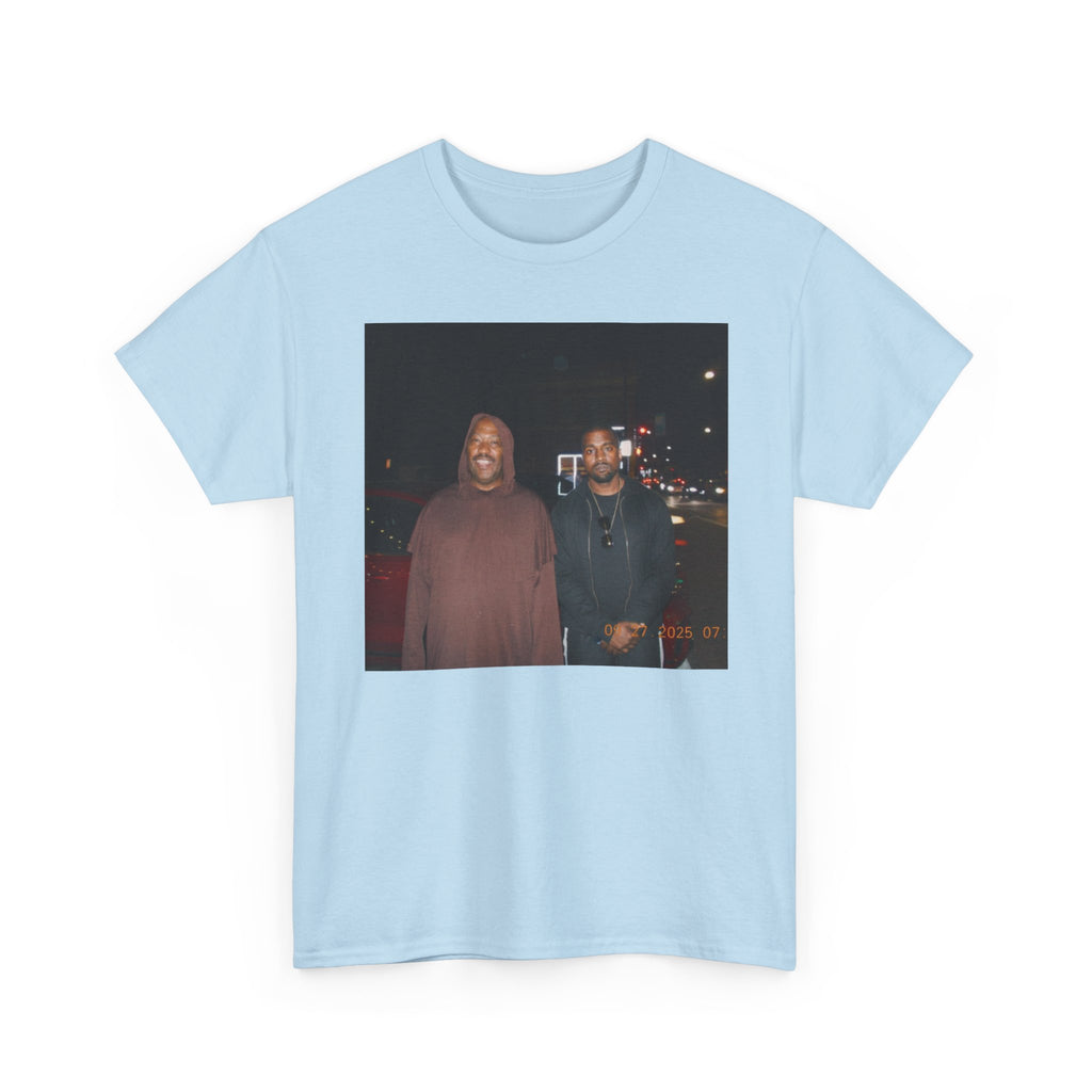 Photo Graphic Tee — Vintage Night Street Portrait T‑Shirt