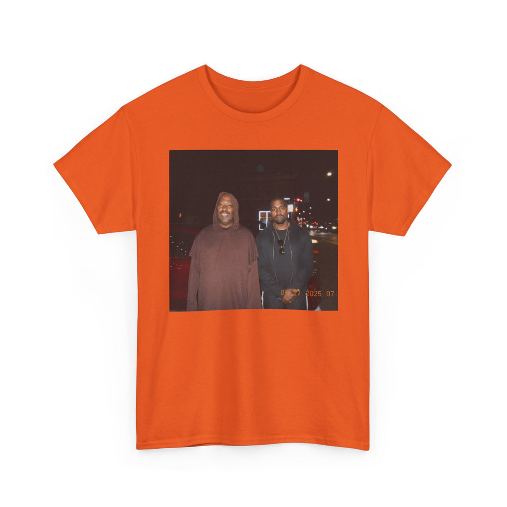 Photo Graphic Tee — Vintage Night Street Portrait T‑Shirt
