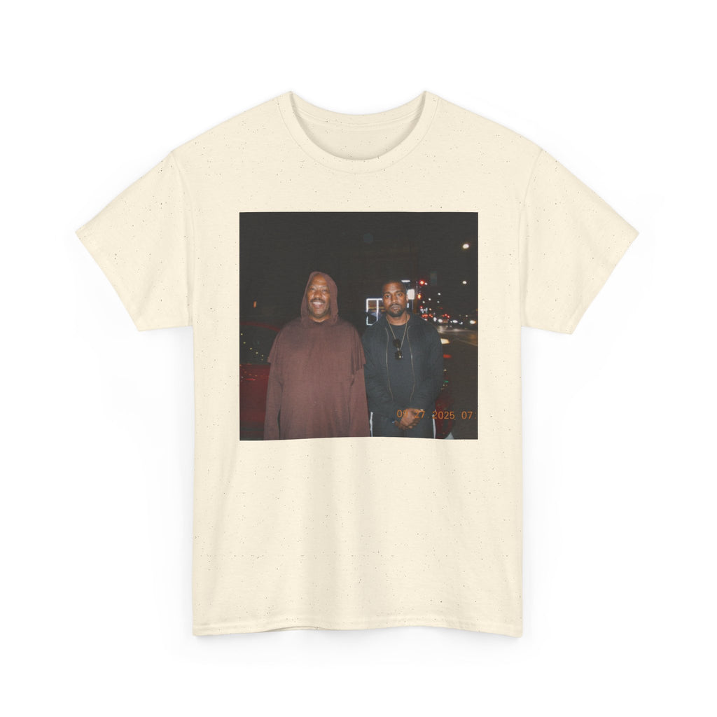 Photo Graphic Tee — Vintage Night Street Portrait T‑Shirt