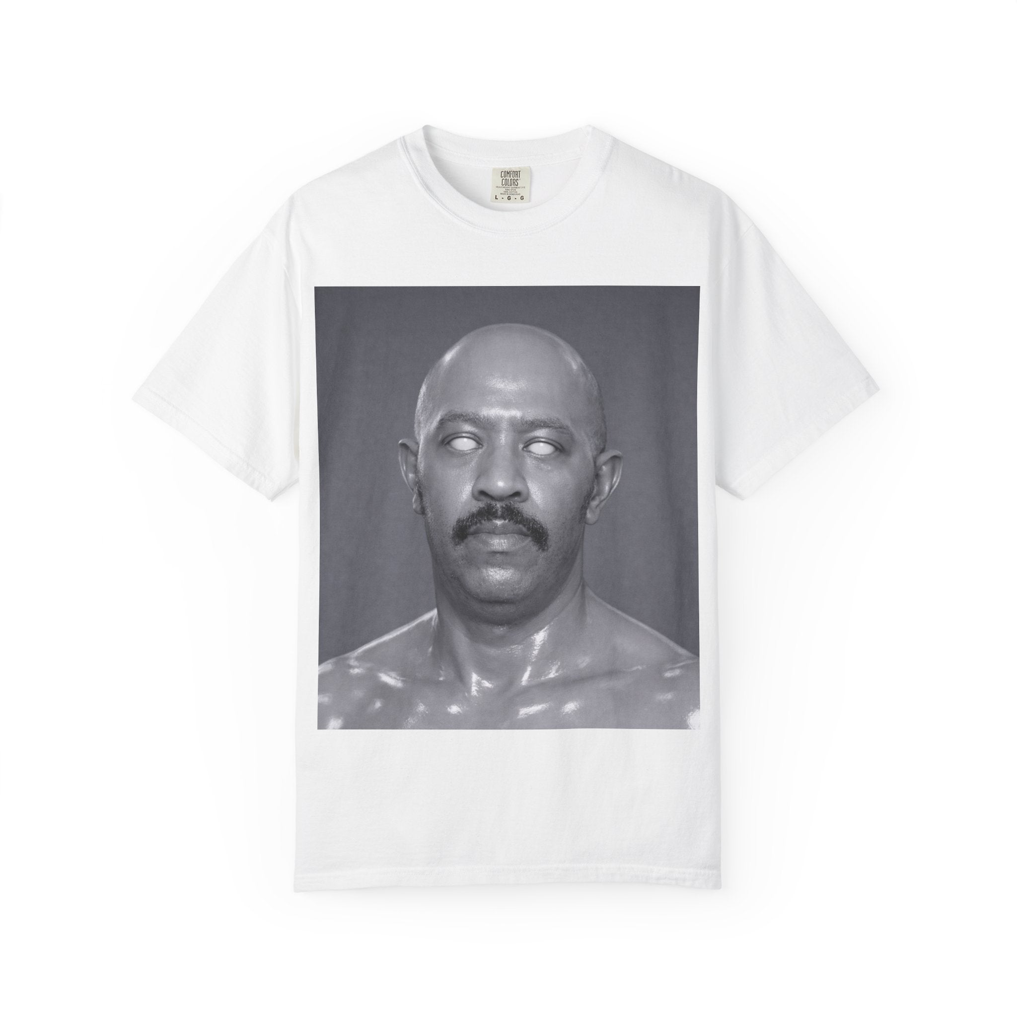 Graphic T-Shirt — Monochrome Surreal Portrait Tee
