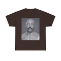 Graphic Tee — Retro Black & White Portrait Print