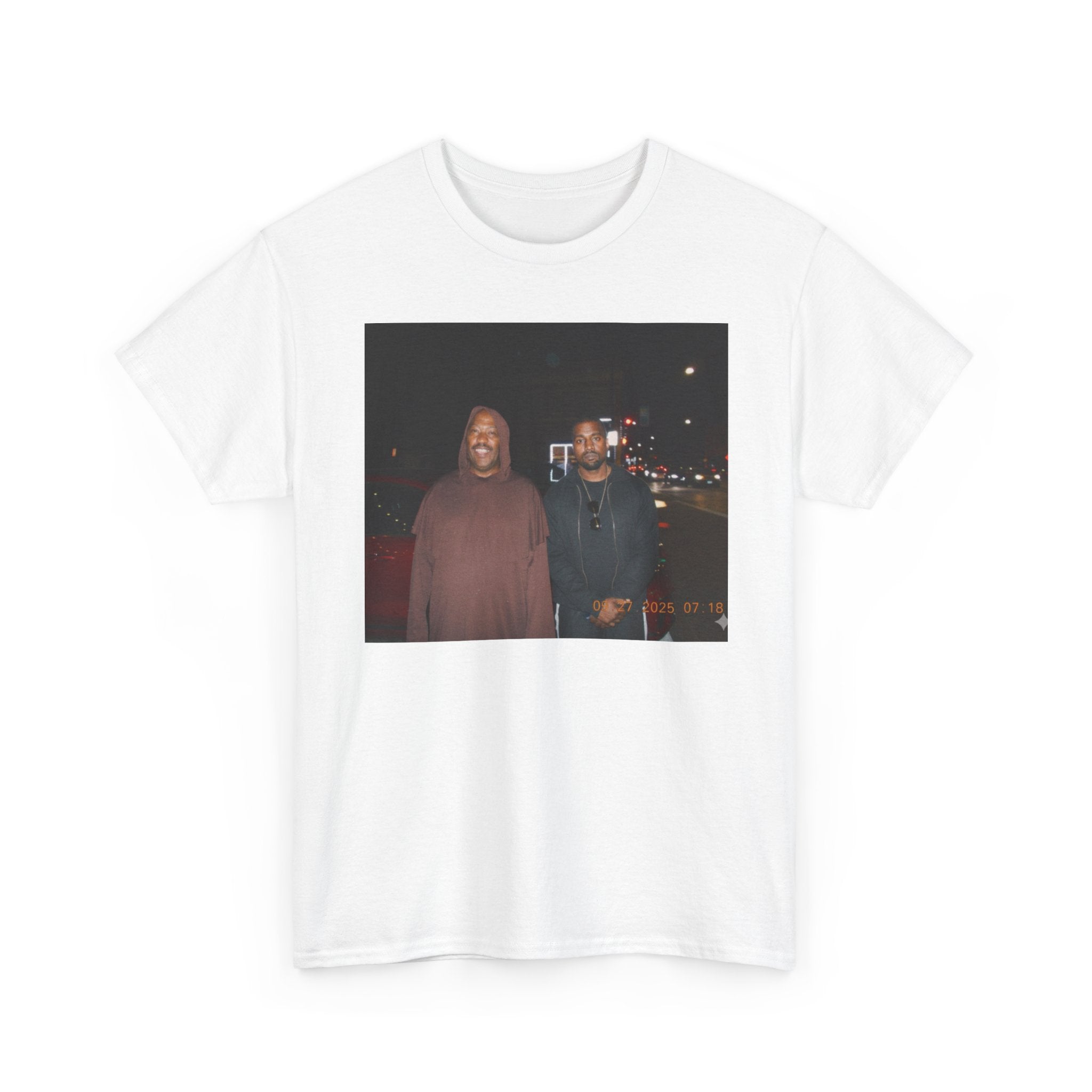 Photo Print T-Shirt — Vintage Night Out Graphic Tee