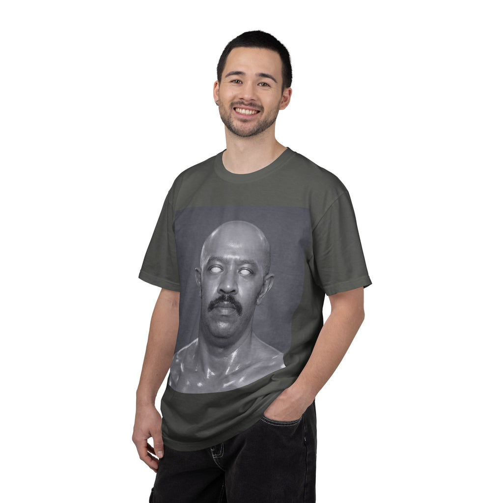Graphic T-Shirt — Monochrome Surreal Portrait Tee