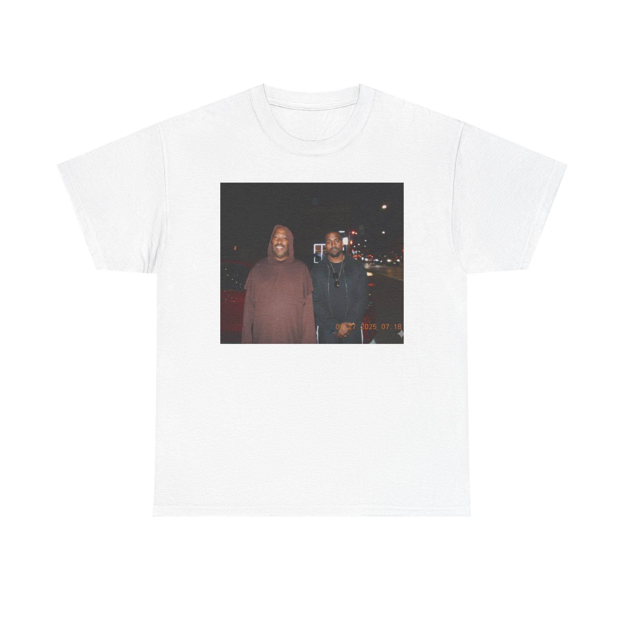 Photo Print T-Shirt — Vintage Night Out Graphic Tee