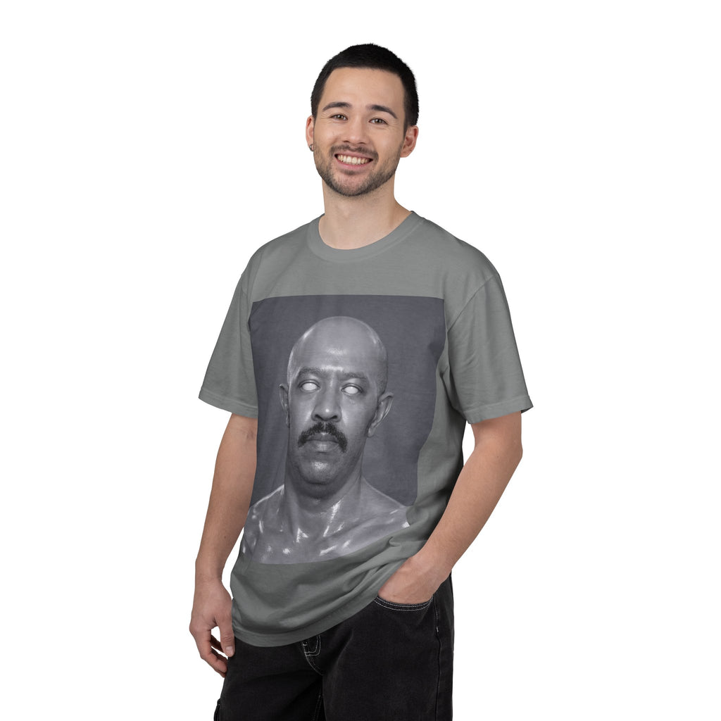 Graphic T-Shirt — Monochrome Surreal Portrait Tee