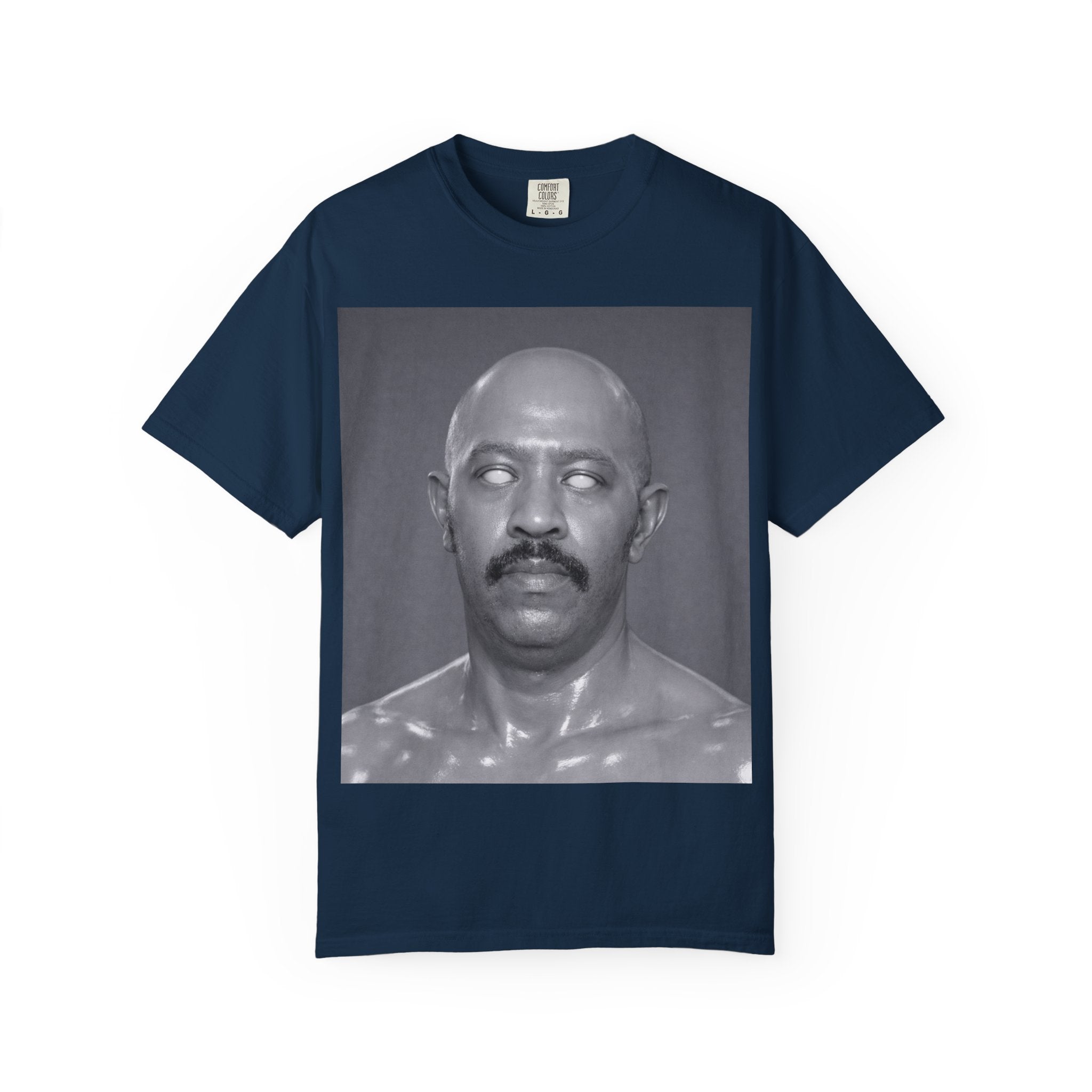 Graphic T-Shirt — Monochrome Surreal Portrait Tee