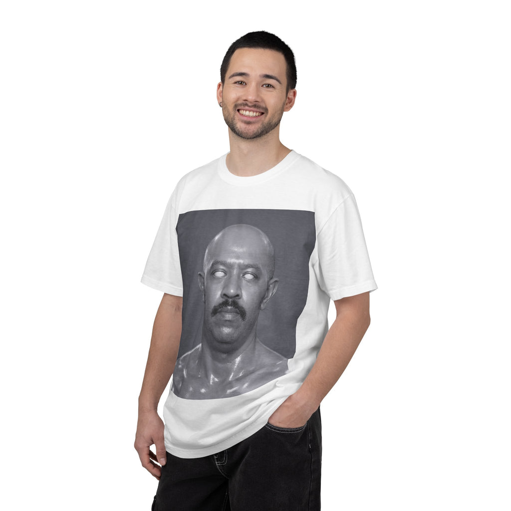Graphic T-Shirt — Monochrome Surreal Portrait Tee