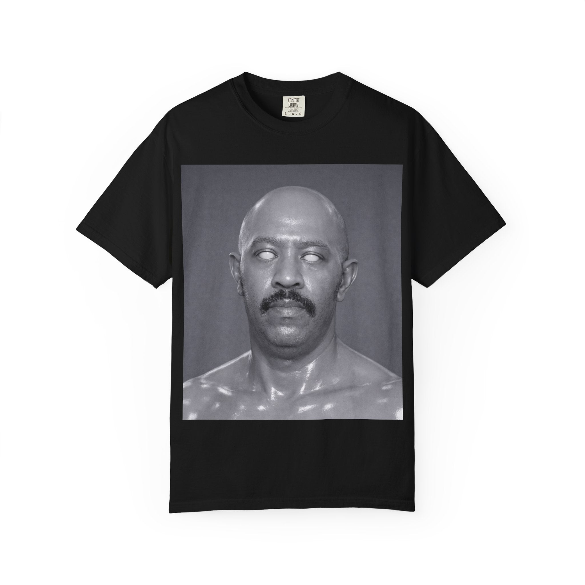 Graphic T-Shirt — Monochrome Surreal Portrait Tee