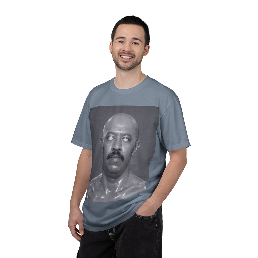Graphic T-Shirt — Monochrome Surreal Portrait Tee
