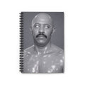 Spiral Notebook — Surreal Monochrome Portrait Journal